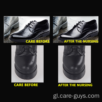 Coidado de coiro de crema de zapato Limpo e coidados de zapatos de polaco